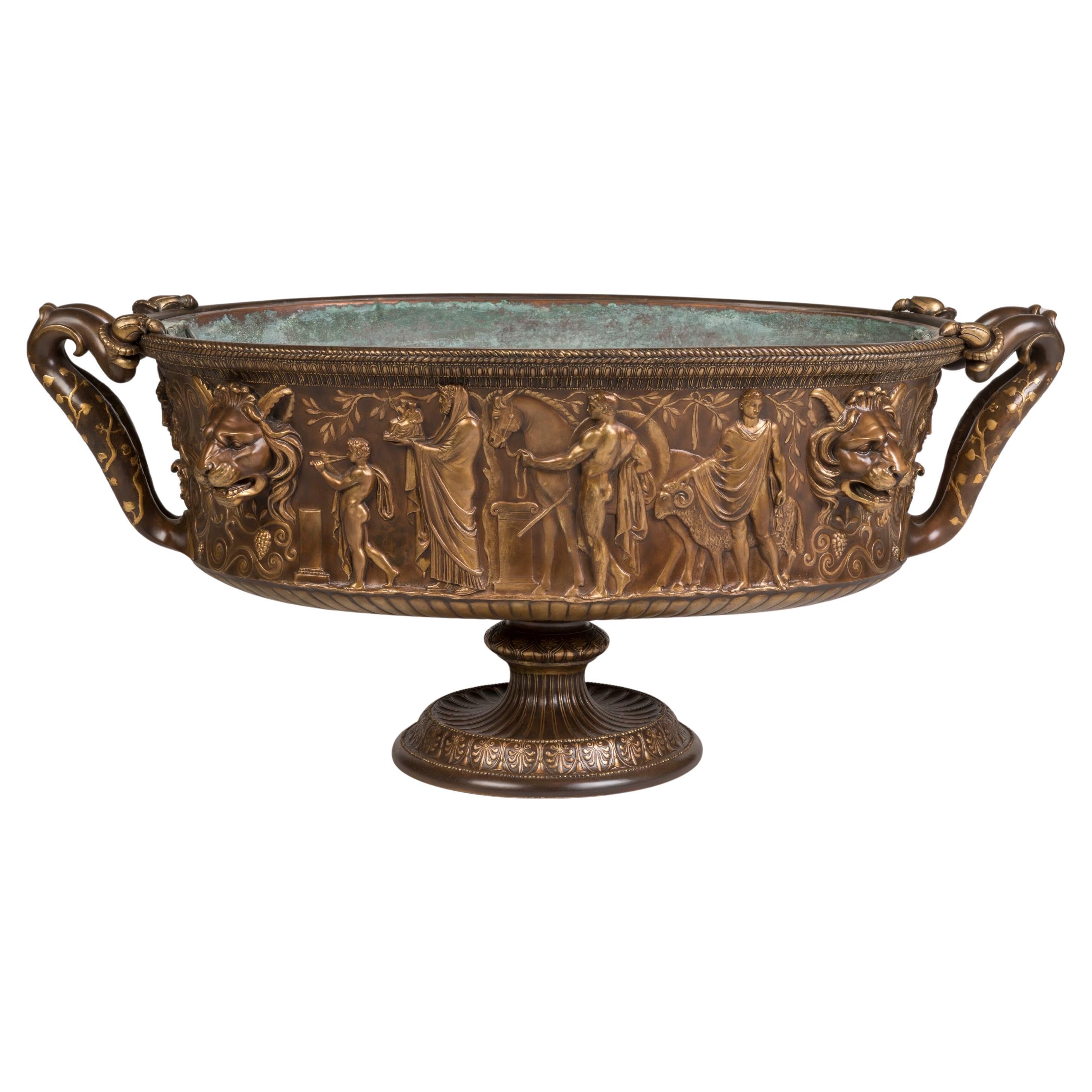 Excepcional cupé de bronce francés del siglo XIX de Barbedienne con calidad de exposición en venta