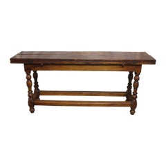 Exceptional 19th Century French Folding Table or Console Exceptional 19th Century French Folding Table or Console