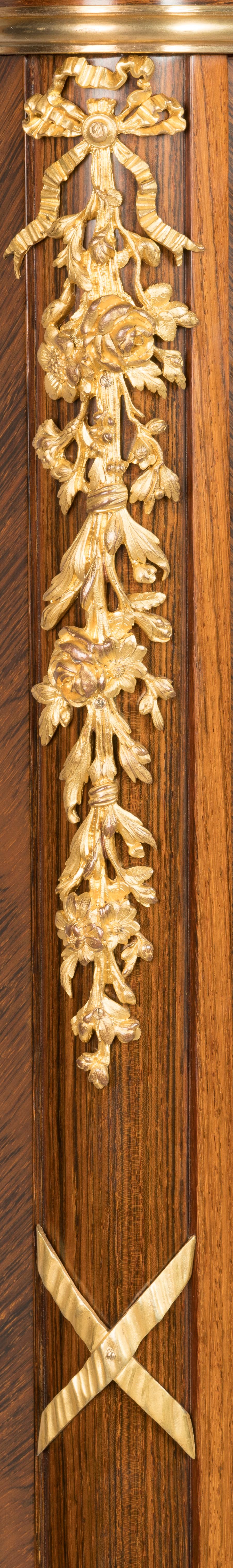 Ormolu Exceptional 19th Century French Vitrine by François Linke in the Louis XVI Style For Sale