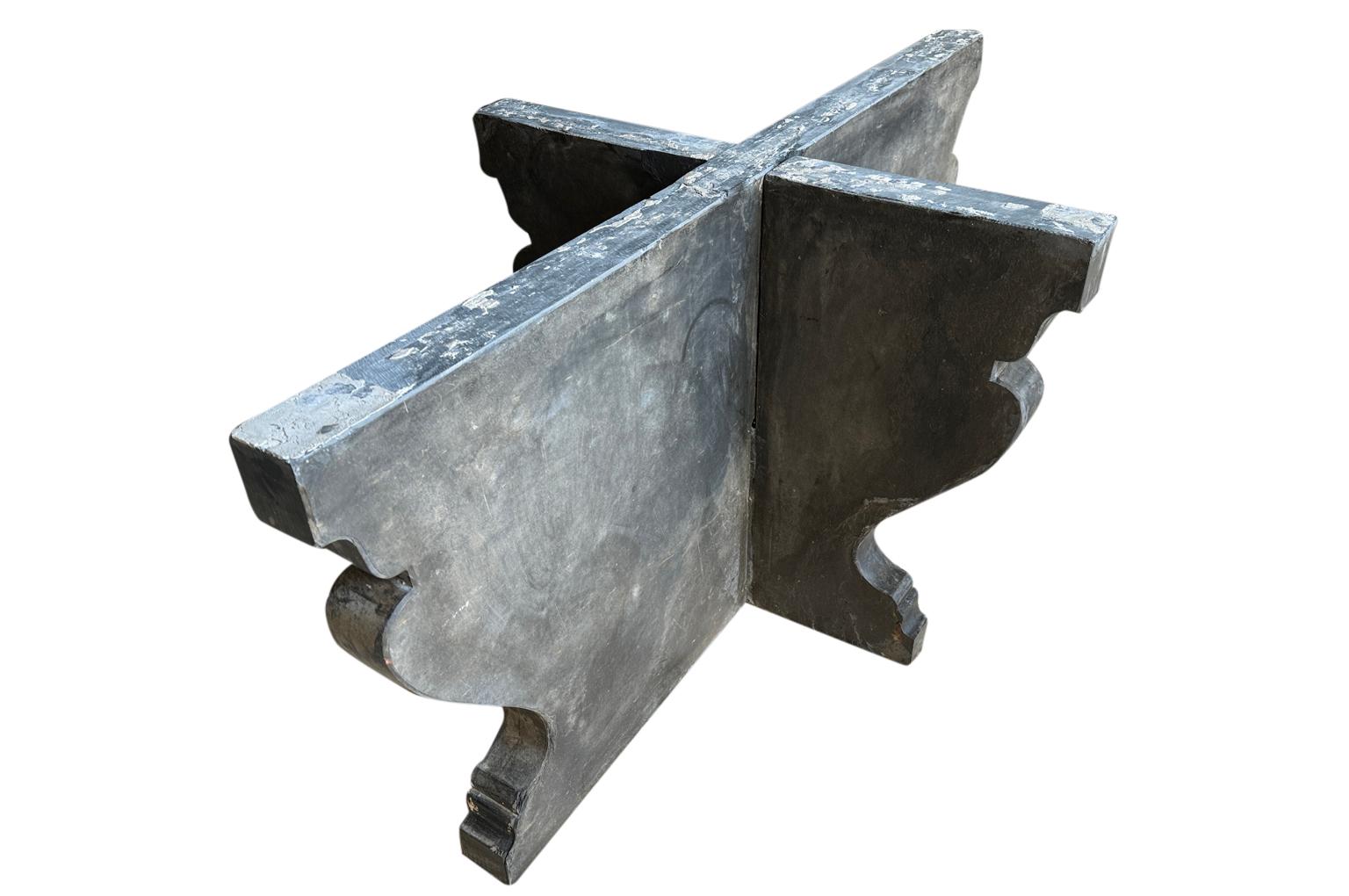 Exceptionnelle table à manger de jardin du 19ème siècle en vente 5