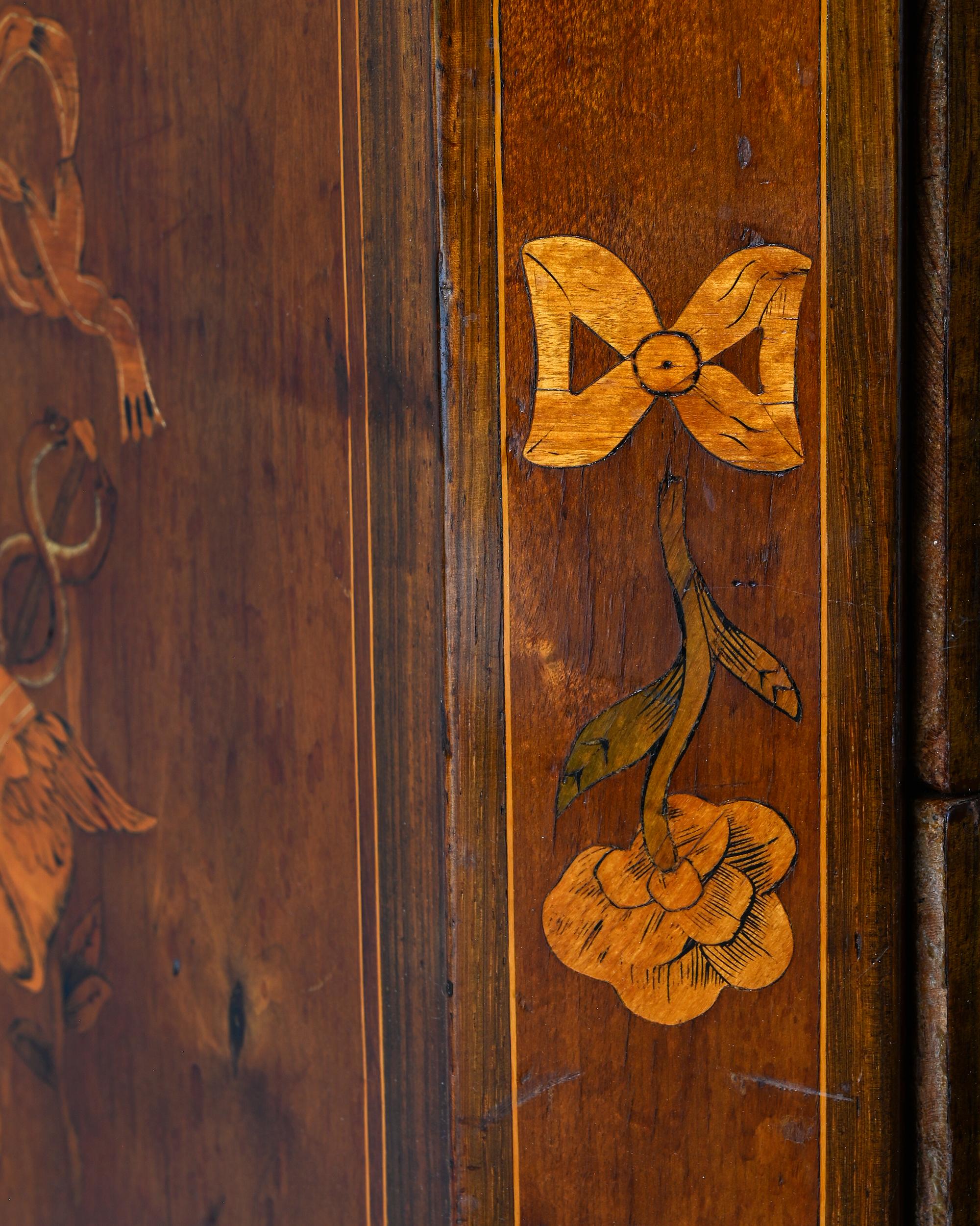 Brass Exceptional 19th Century Gustavian Chest of Drawers For Sale