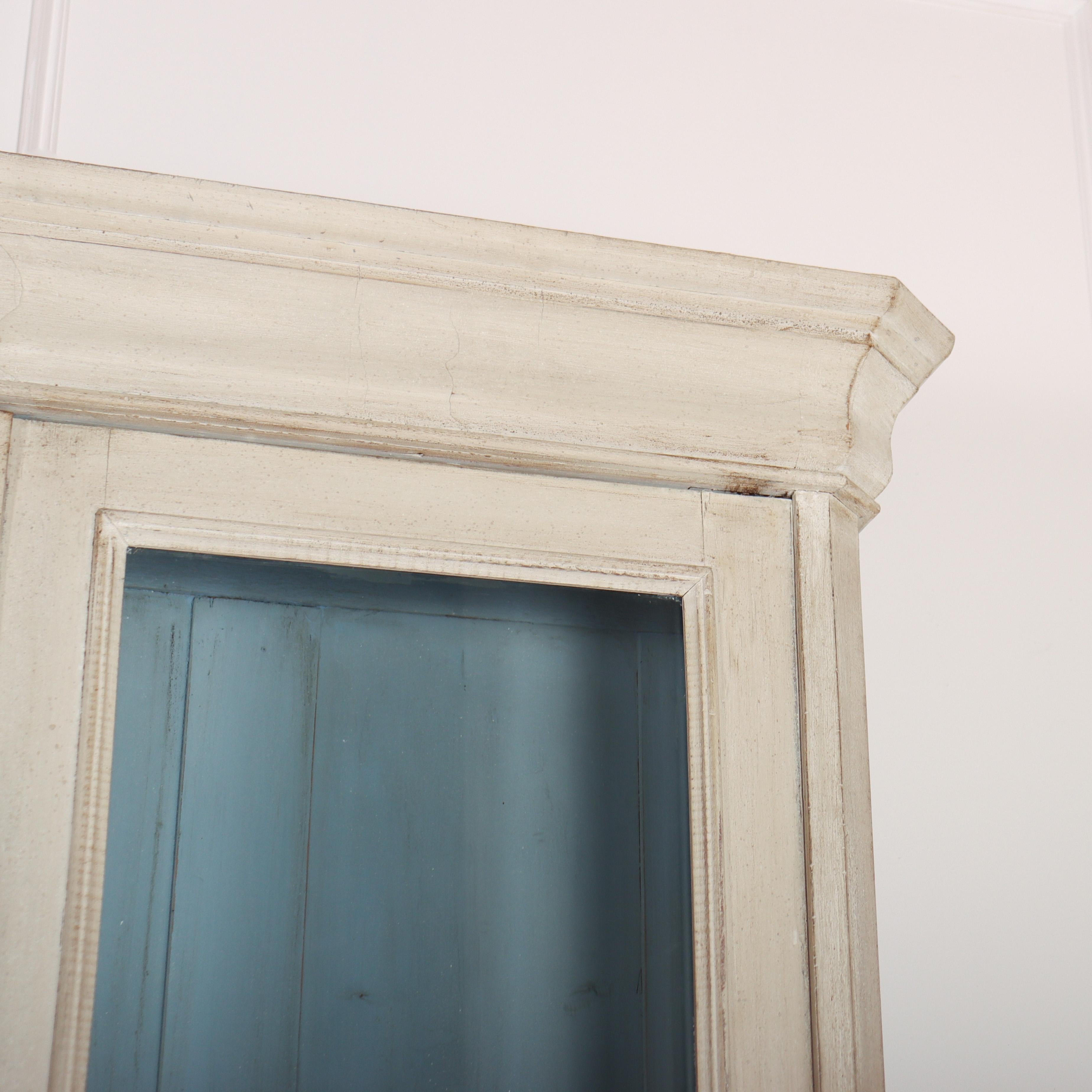 Exceptional 19th Century Italian Painted Bookcase For Sale 1