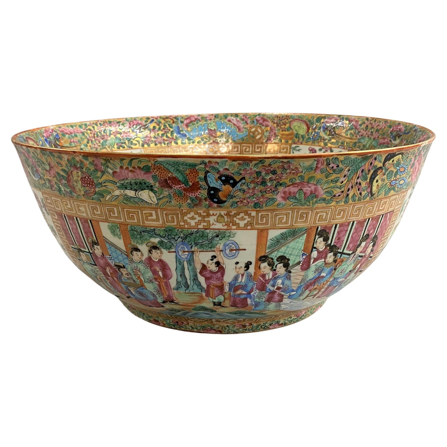 Exceptional Virgil Cantini Enamel Bowl at 1stDibs