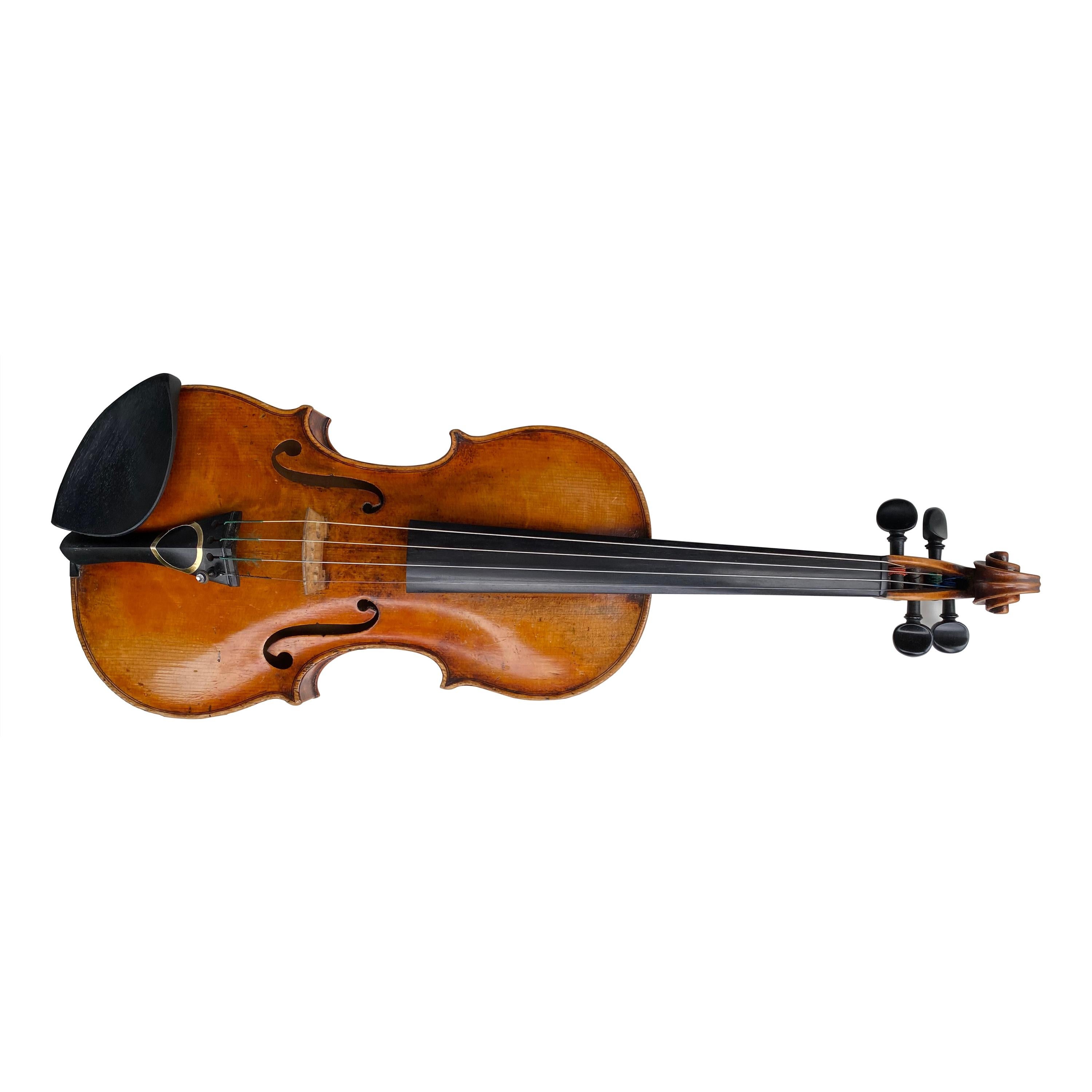 Außergewöhnliche Violine des 19. Jahrhunderts von Enrico Ceruti, Cremona 1875