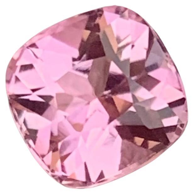 Exceptional 2.0 Carat Natural Loose Baby Pink Tourmaline from Afghan Mine For Sale