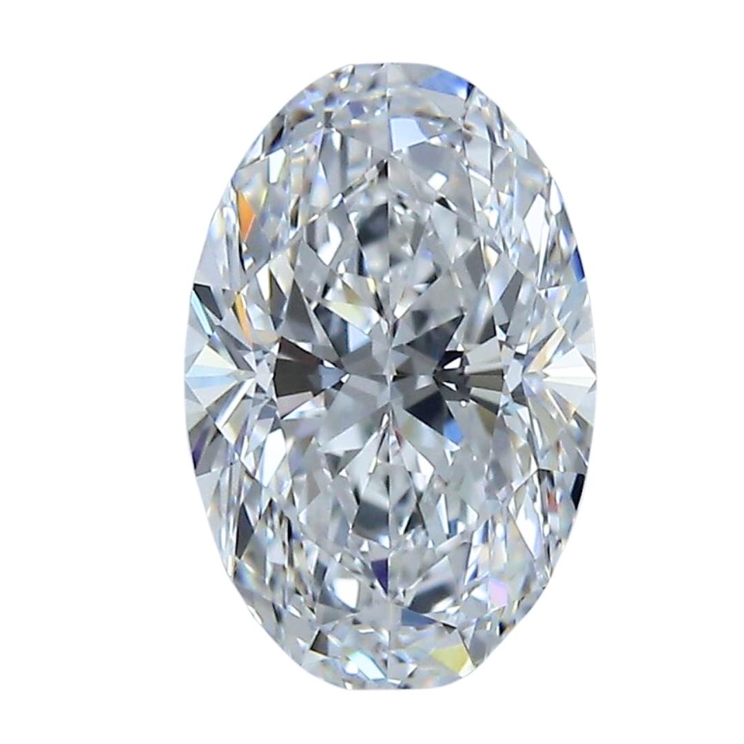 Exceptional 2.04ct Ideal Cut Oval-Shaped Diamond - GIA Certified  For Sale 2