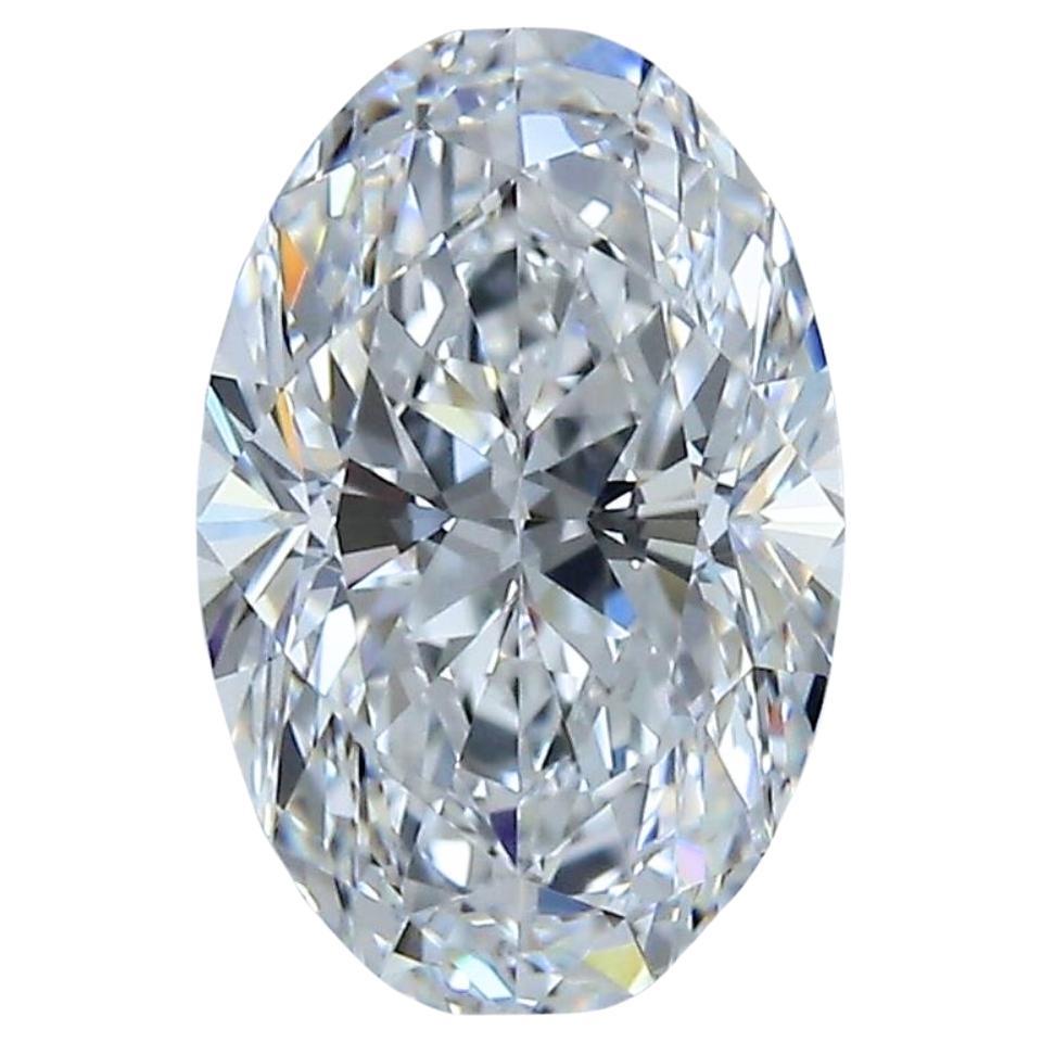Exceptional 2.04ct Ideal Cut Oval-Shaped Diamond - GIA Certified  For Sale