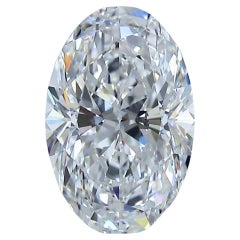 Exceptionnel diamant ovale taille idéale de 2,04ct - certifié GIA 