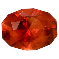 EXCEPTIONAL 20ct Orange Red Oregon Sunstone with Schiller