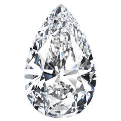 EXCEPTIONAL 30 CARAT FLAWLESS Pear Cut Diamond