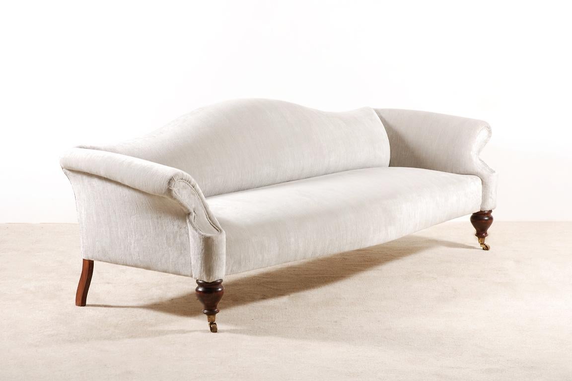 Exceptional 4-Seat French Sofa from the 1950s In Excellent Condition In Paris, FR