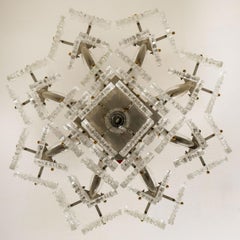 Exceptional 5 Tiers Kinkeldey Flush Mount, 1969