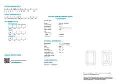 Exceptional 6.01 Carat Emerald Cut Diamond HRD Certified Solitaire Ring