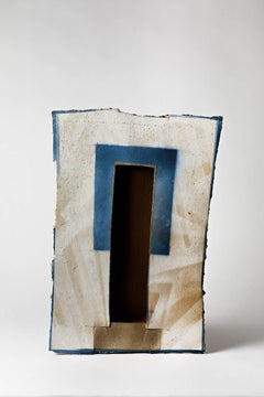 Exceptional Abstract Ceramic Wall Panel by Jacqueline Paul Dauphin, circa 1980