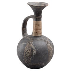 Exceptionnelle cruche ancienne en bronze de l'âge du cypriot