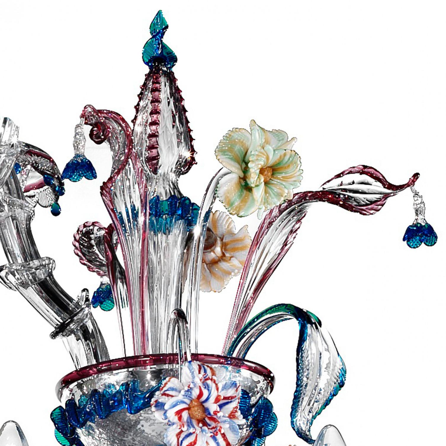 Exceptional and Rich Chandelier, Murano, Italy For Sale 3