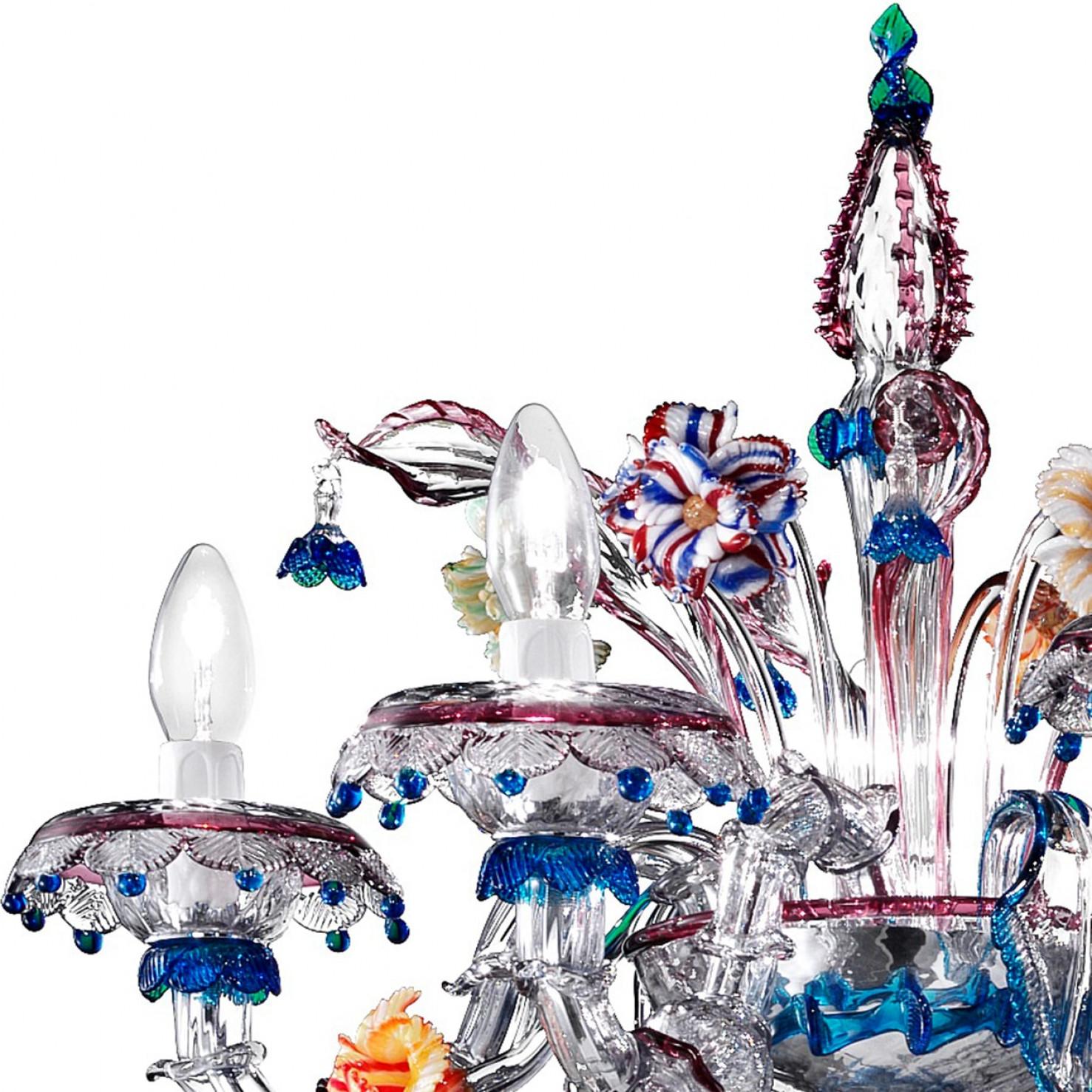 Italiano Lampadario eccezionale e ricco, Murano, Italia in vendita