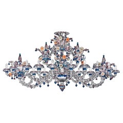 Exceptional and Rich Chandelier, Murano, Italy