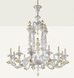 Exceptional and Rich Dolphin Chandelier, Murano, Italy