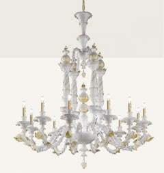 Exceptional and Rich Dolphin Chandelier, Murano, Italy