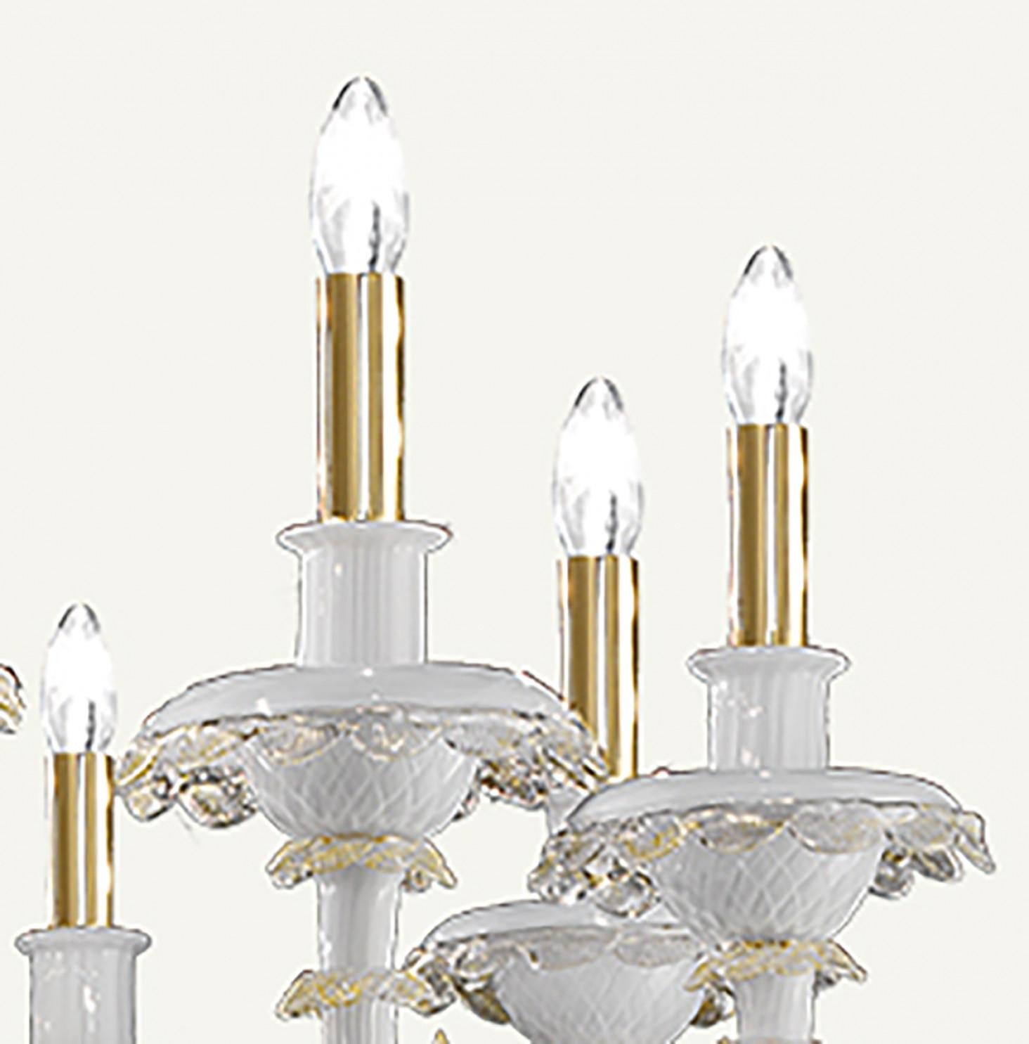 Contemporary Exceptional and Rich Dolphin Chandelier, Murano, Italy For Sale
