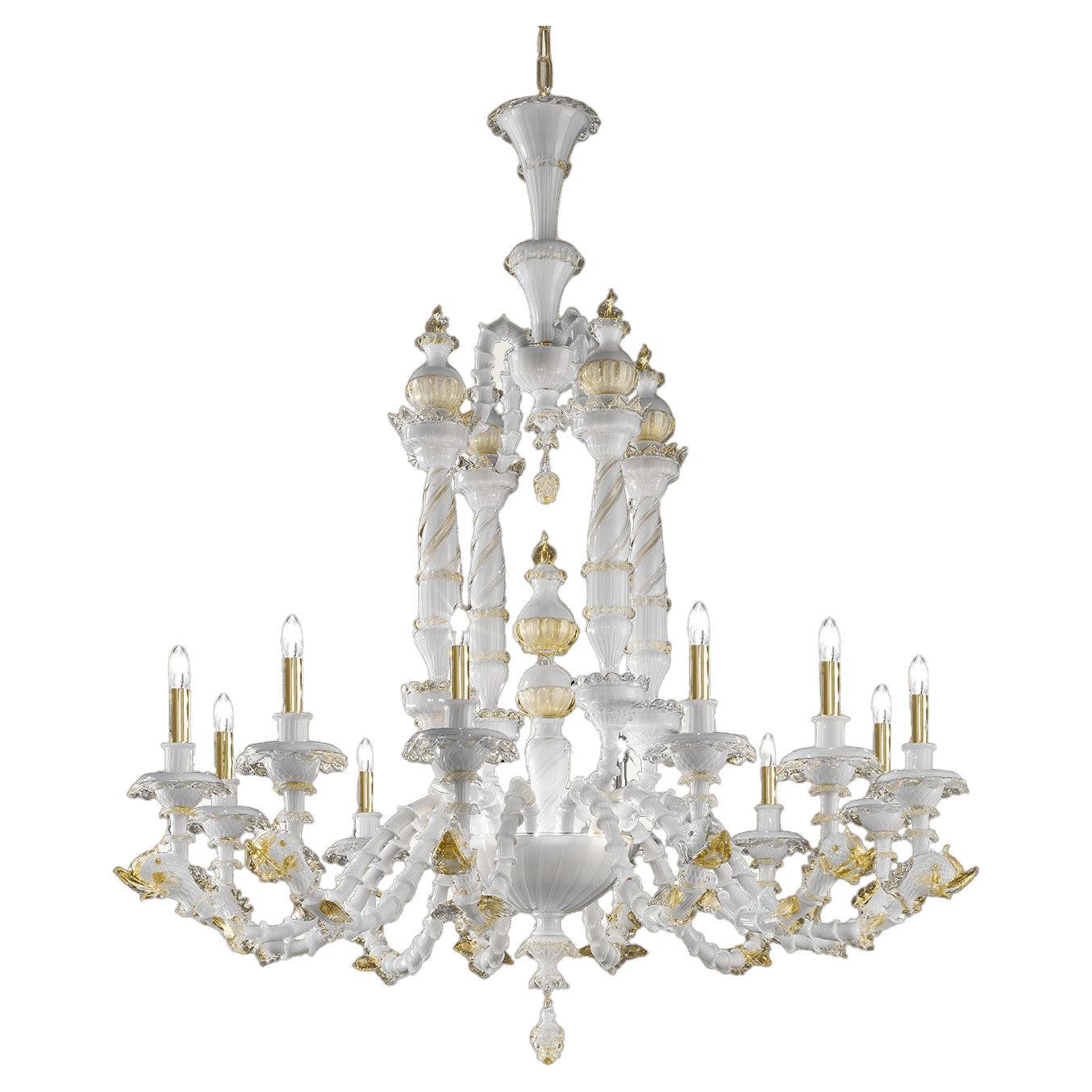 Exceptional and Rich Dolphin Chandelier, Murano, Italy