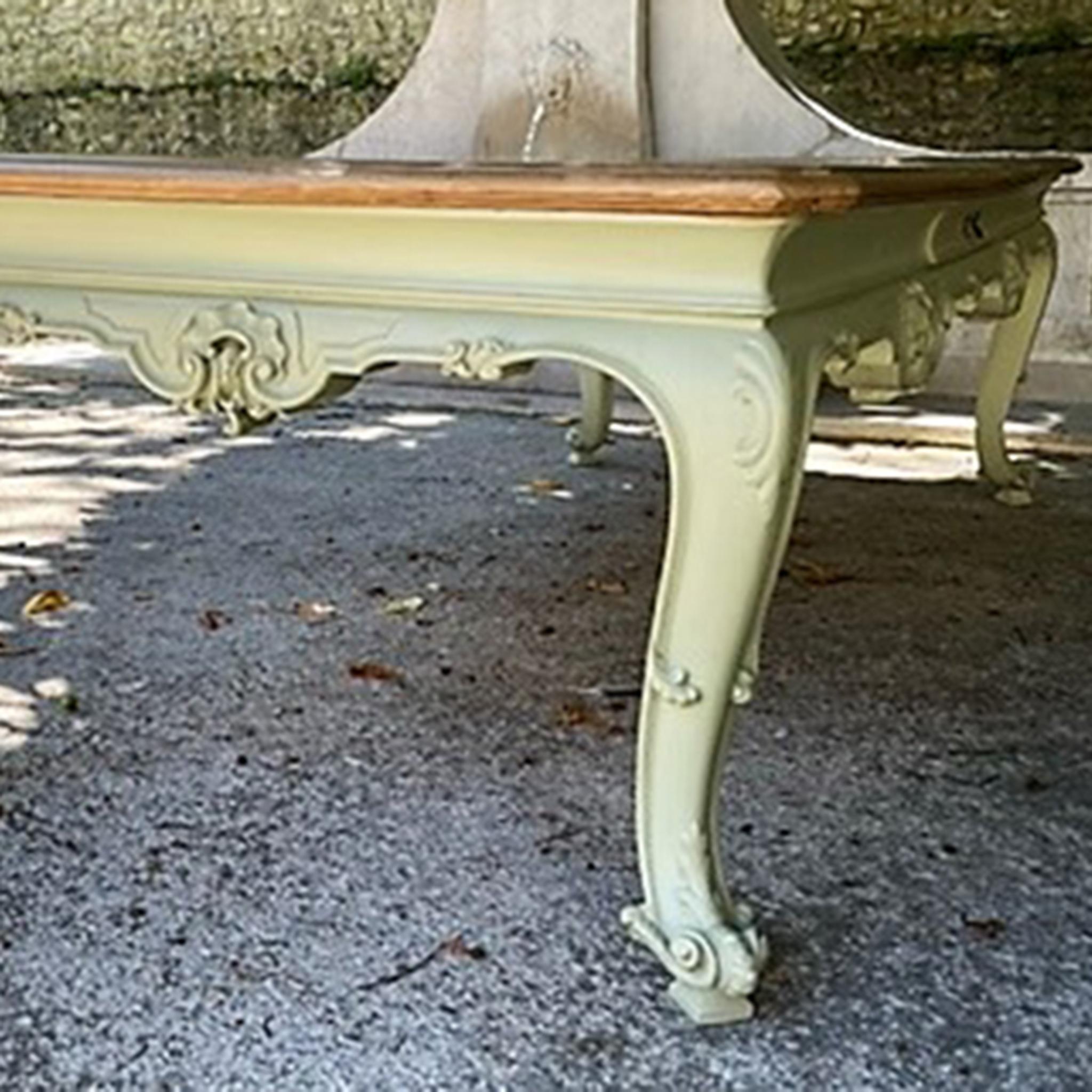 19th Century  Very Large Dining Room Table or Very Large Louis XV Style Huntin french desk For Sale