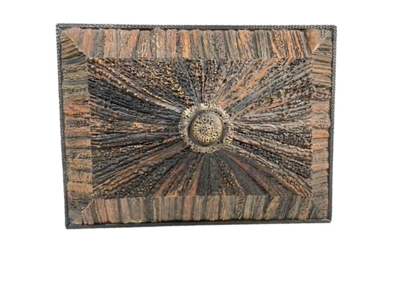 Außergewöhnliche anglo-indische Hirsch Horn furniert Nähen / Arbeit Box aus Vizagapatam (Indisch) im Angebot