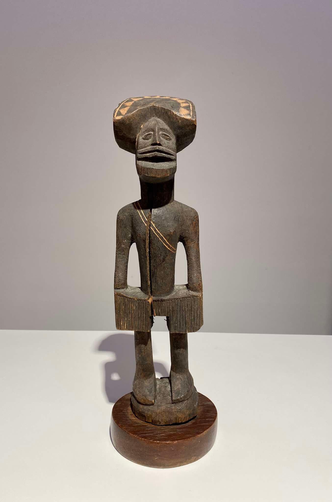 Exceptional Anthropomorphic Statue Tshokwe Chokwe Tribe Congo 19th Angola For Sale 6
