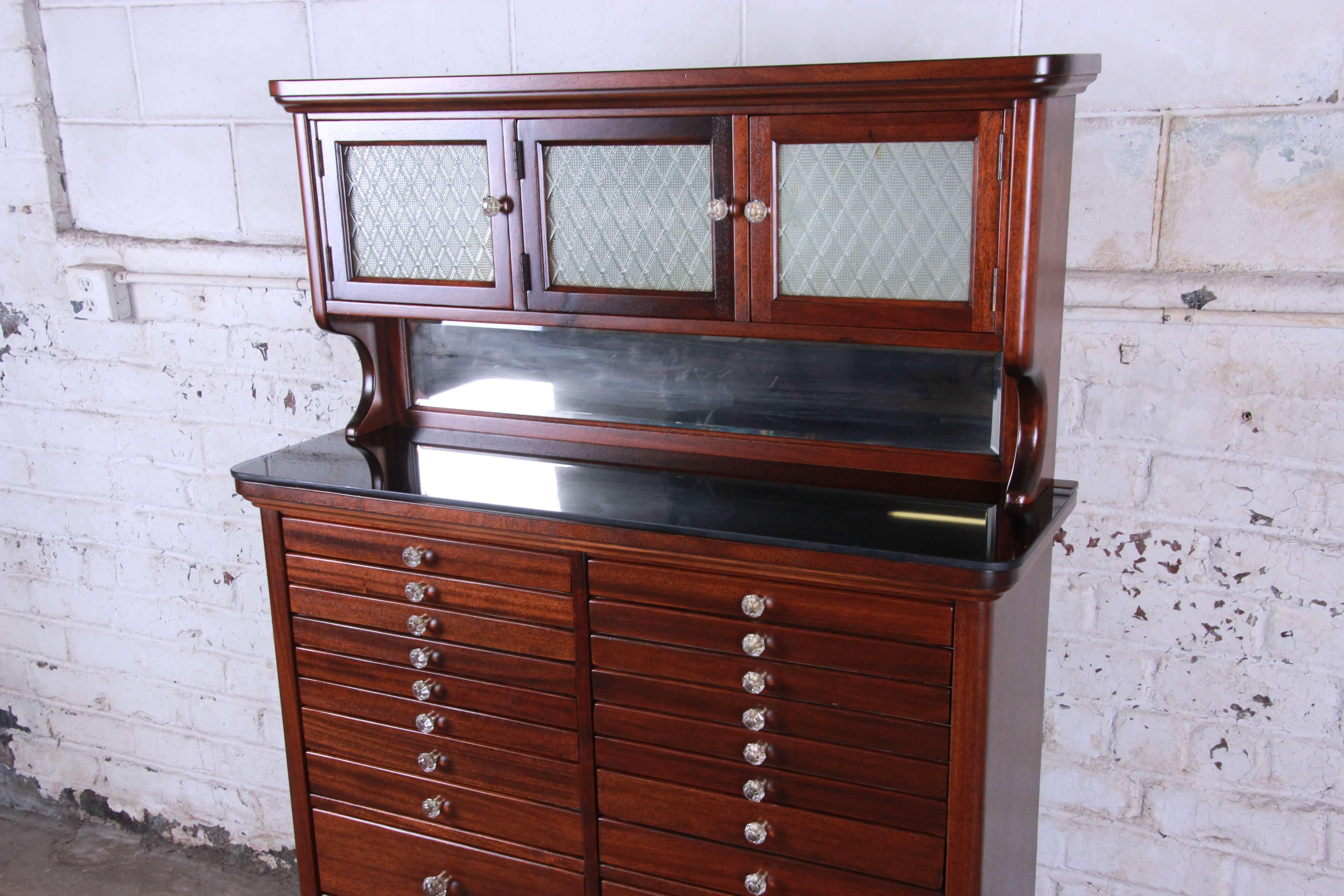 antique dental cabinet