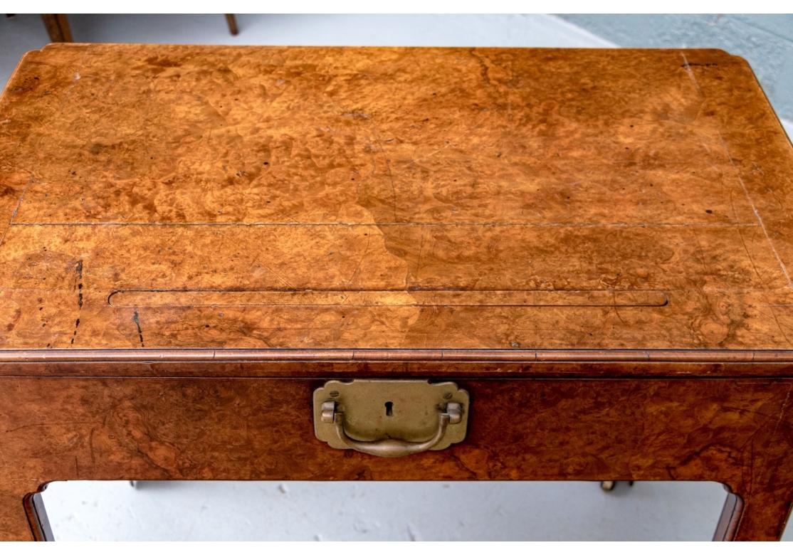 Außergewöhnliche Antike Anglo-Chinesische Padouk Holz Metamorphic Architekten Tabelle im Angebot 10