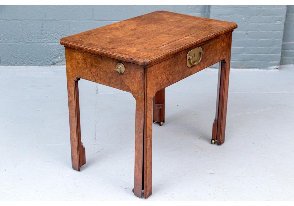 Außergewöhnliche Antike Anglo-Chinesische Padouk Holz Metamorphic Architekten Tabelle (Messing) im Angebot