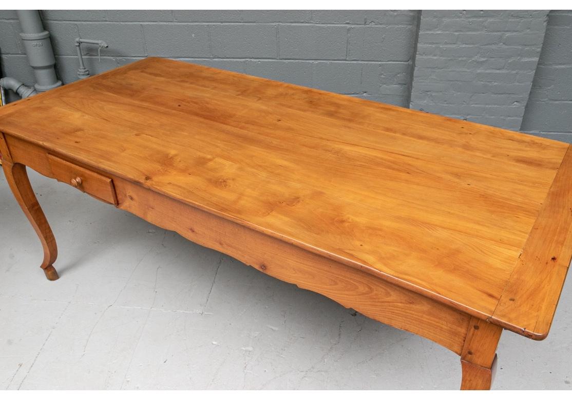 Exceptional Antique French Cherry Farm Table 7