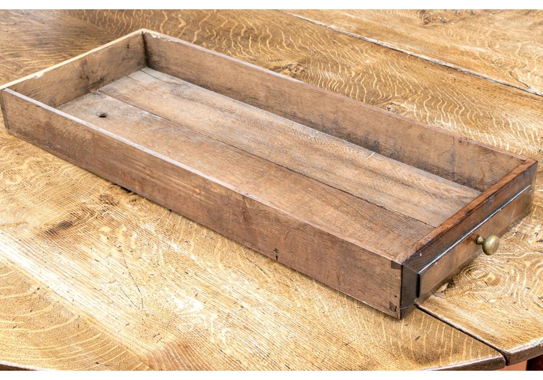 Exceptionnelle table de salle à manger à abattant en Oak Oak antique en vente 7