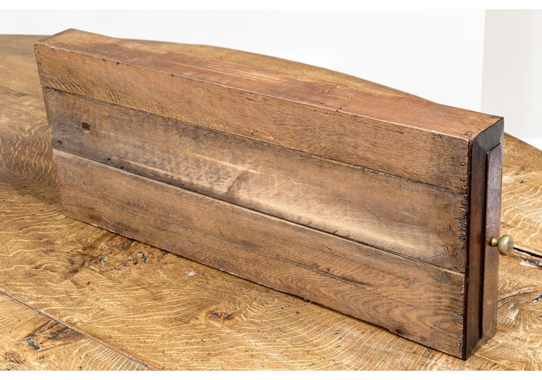 Bois Exceptionnelle table de salle à manger à abattant en Oak Oak antique en vente
