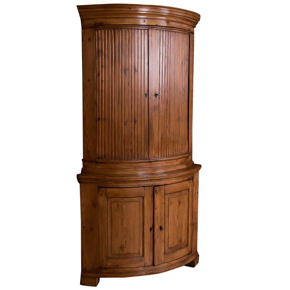 Exceptional Antique Swedish Pine Corner at 1stDibs antique