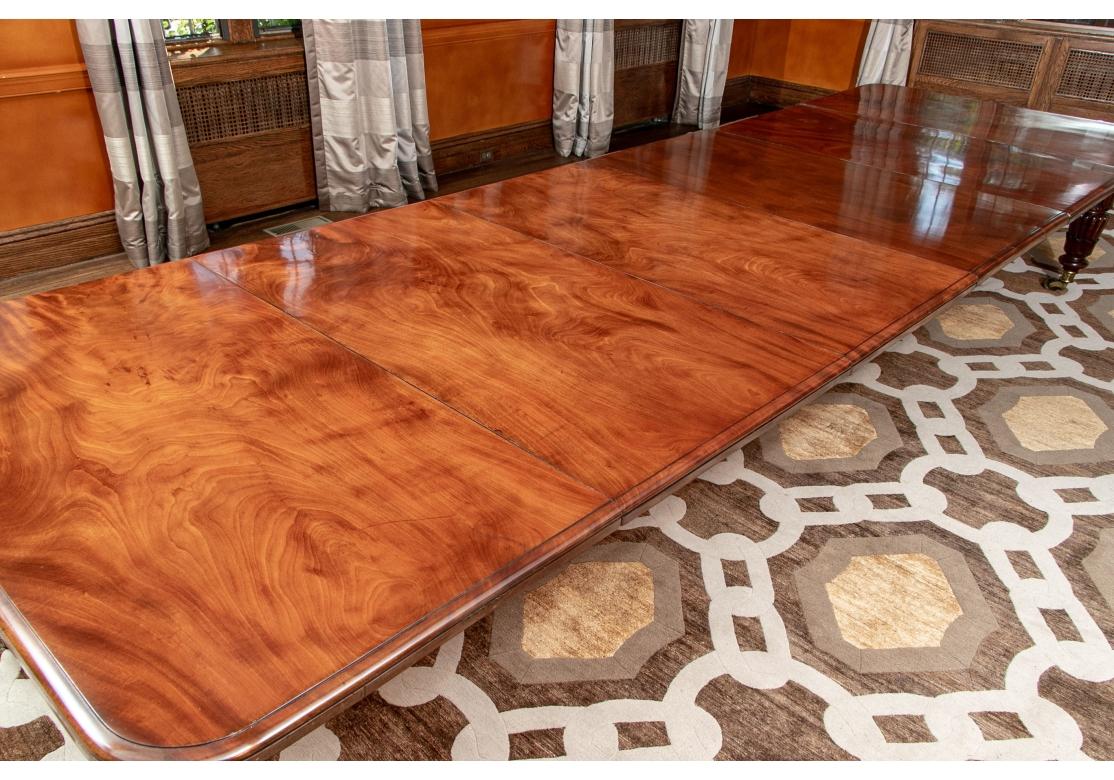 Exceptionnelle table à rallonge de salle à manger/banquet William IV ancienne en vente 5