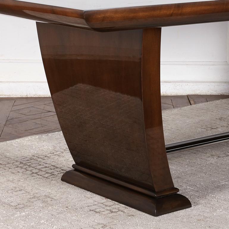 Exceptionnelle table à manger Art déco de Paris en vente 3