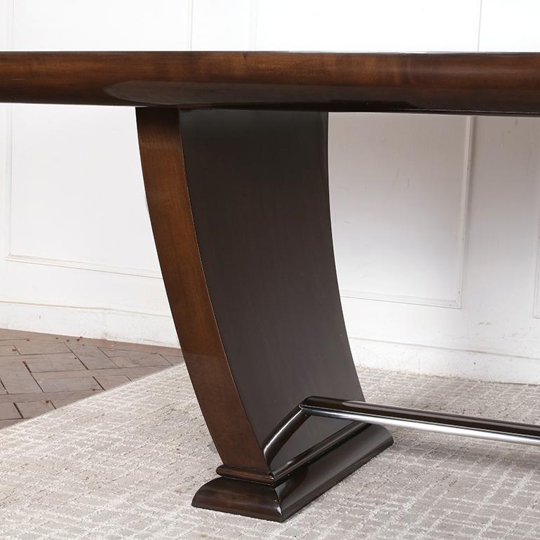 Exceptionnelle table à manger Art déco de Paris en vente 2