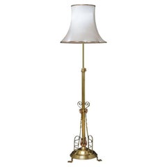 Außergewöhnliche Art Nouveau Stehlampe