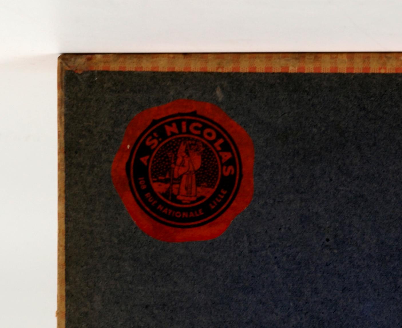 Exceptionnel puzzle Atlas de Léon Saussine, vers 1900 en vente 7