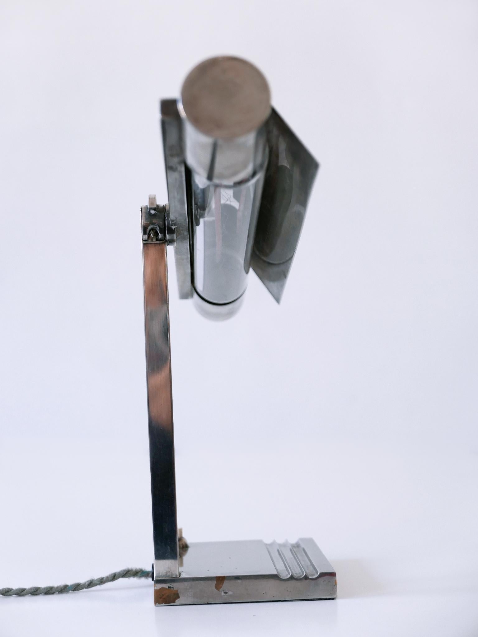 Adjustable Neolux Desk Lamp by Louis Dernier & Hamlyn Limited England 1930s For Sale 7