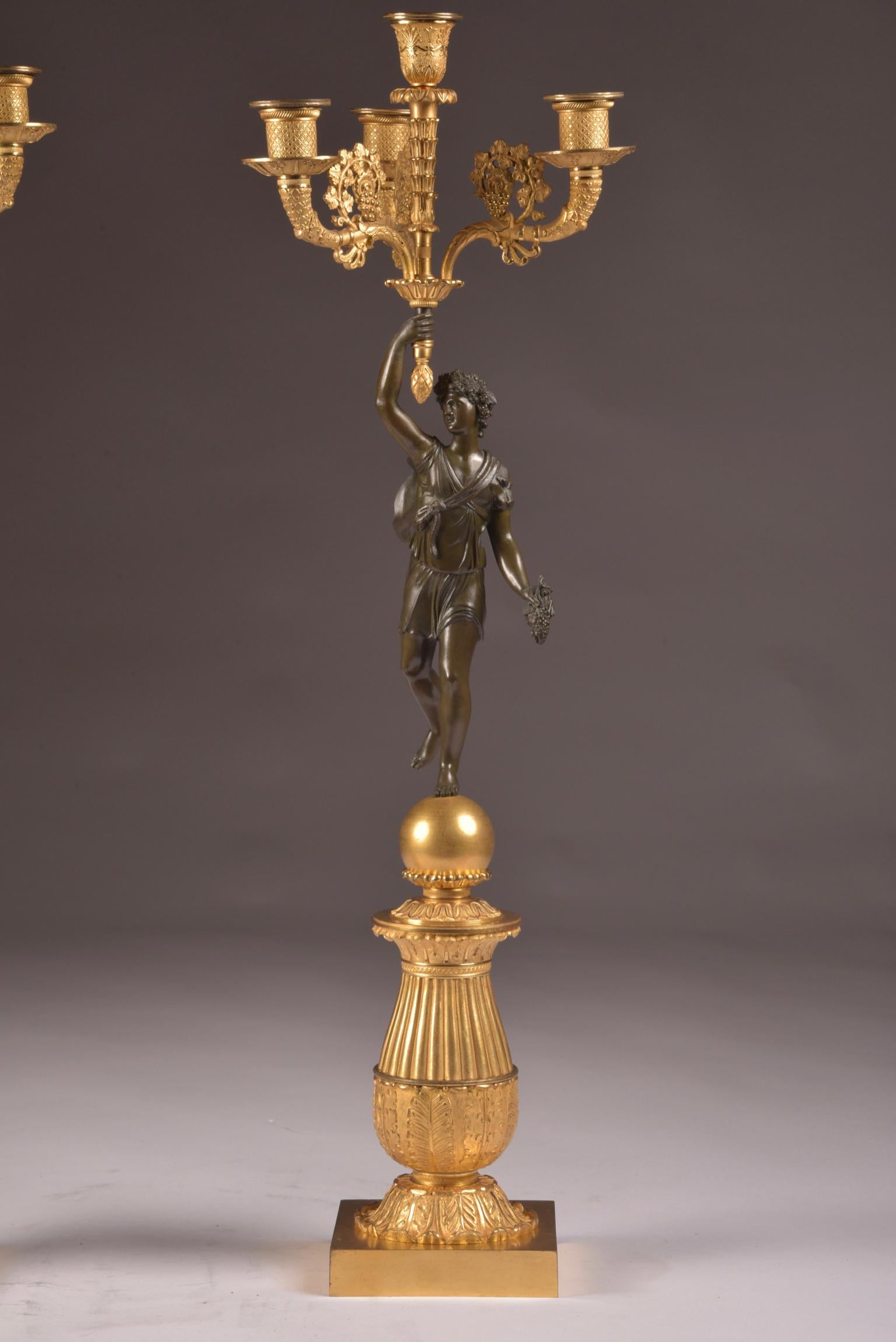 Außergewöhnlich schöner Kandelaber:: Pierre-Philippe Thomire zugeschrieben:: 1810 3