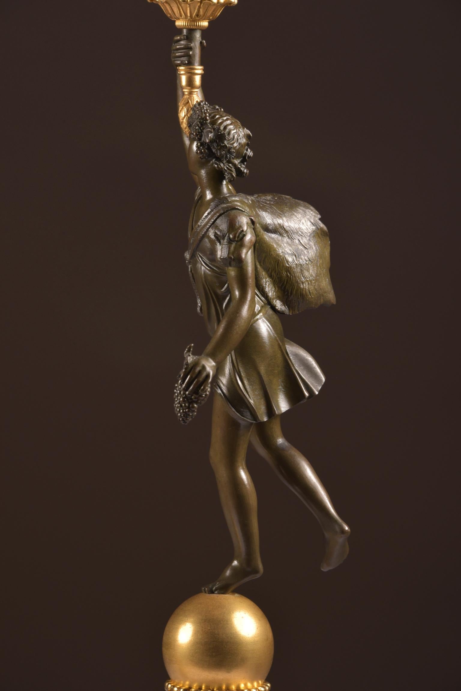 Außergewöhnlich schöner Kandelaber:: Pierre-Philippe Thomire zugeschrieben:: 1810 9