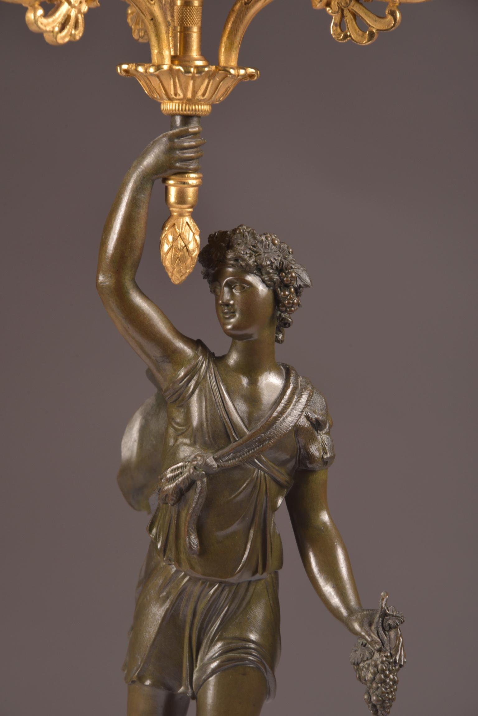Außergewöhnlich schöner Kandelaber:: Pierre-Philippe Thomire zugeschrieben:: 1810 1