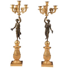 Exceptional Beautiful Candelabra, Attributed to Pierre-Philippe Thomire, 1810