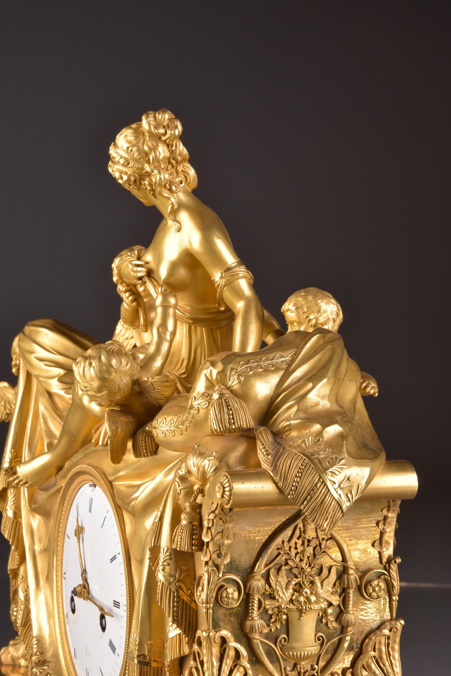 Exceptional Beautiful Rare Large French Attributed to Claude Galle, '1759-1816' For Sale 2