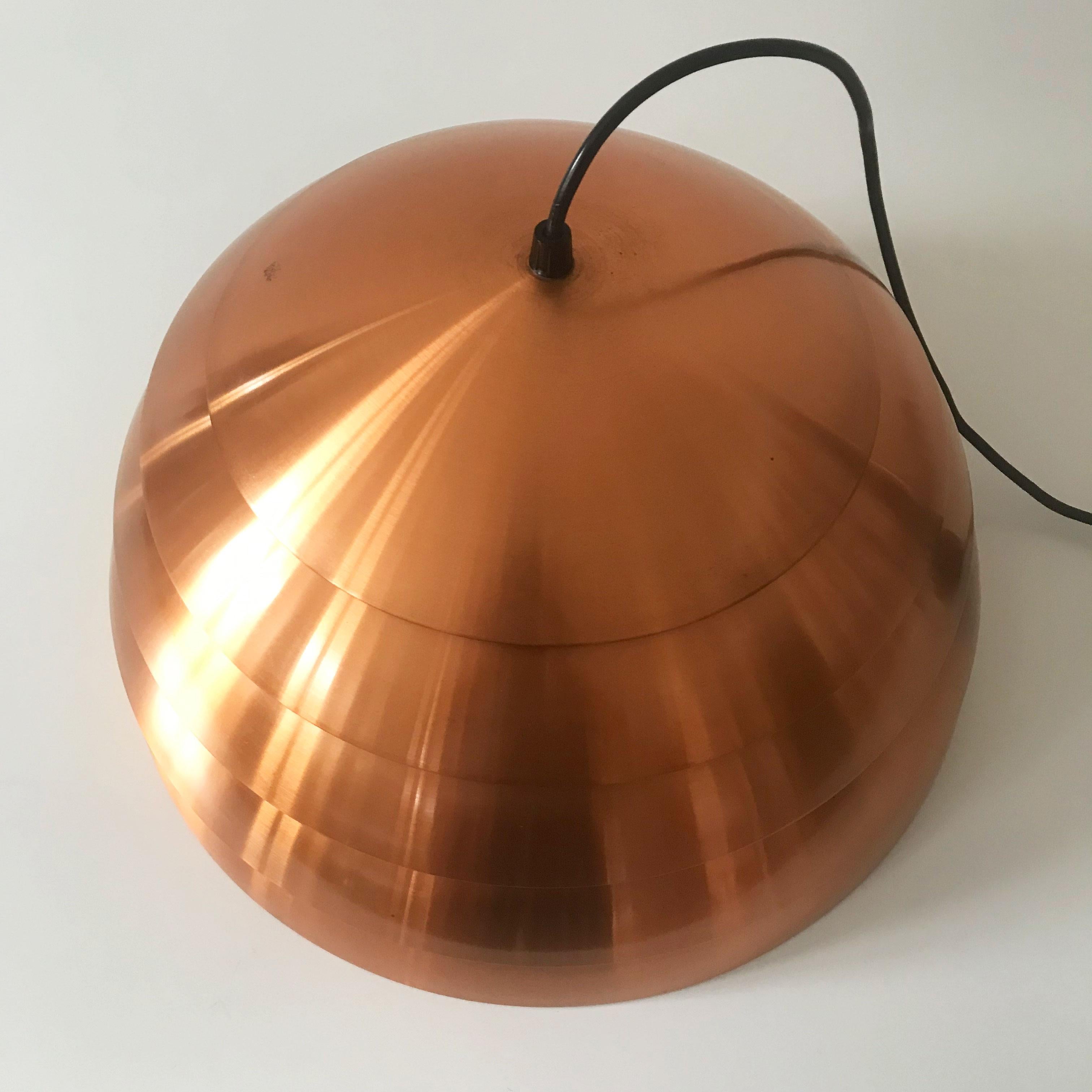 Exceptional Beehive Pendant Lamp by Hans-Agne Jakobsson, Sweden, 1960s For Sale 3