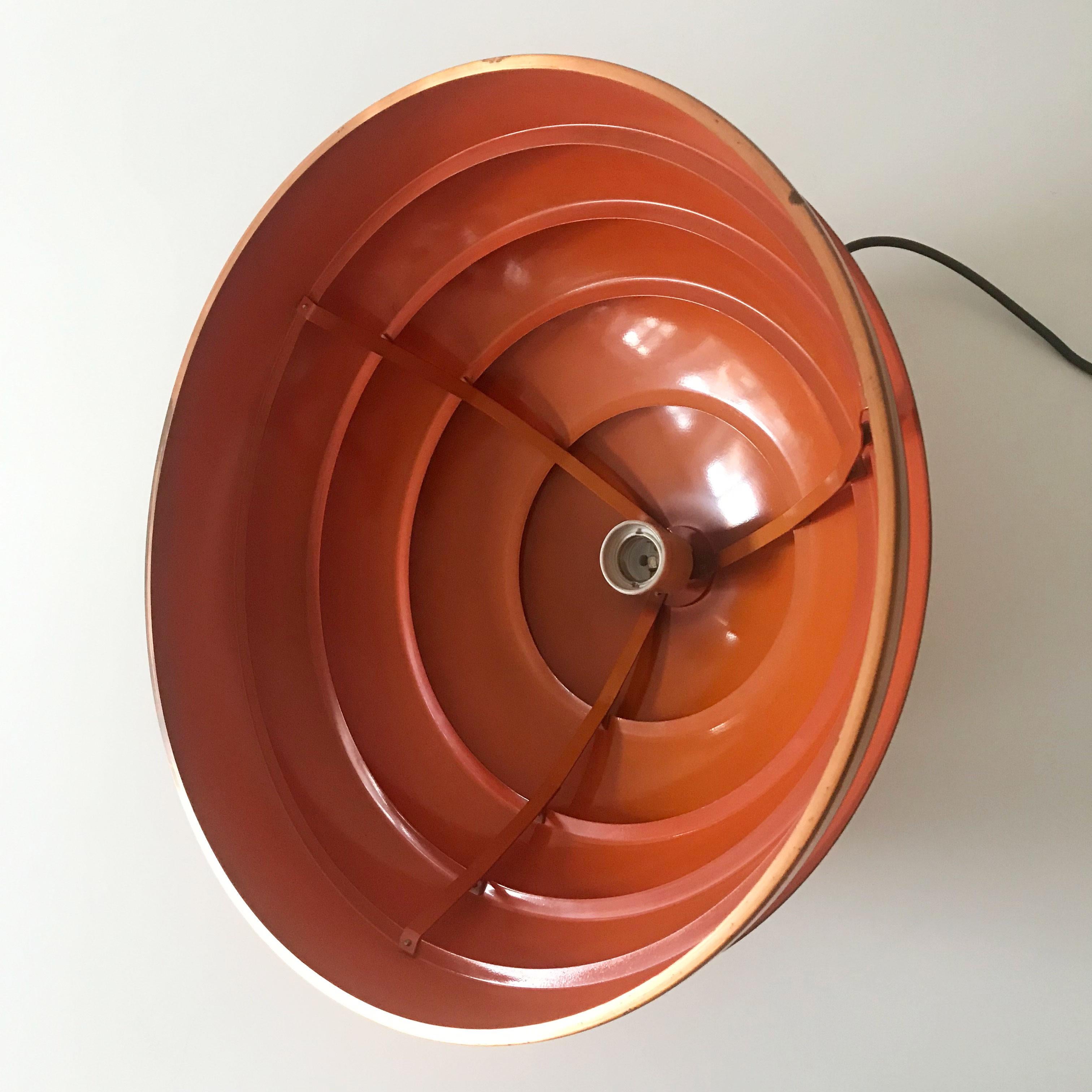 Exceptional Beehive Pendant Lamp by Hans-Agne Jakobsson, Sweden, 1960s For Sale 4