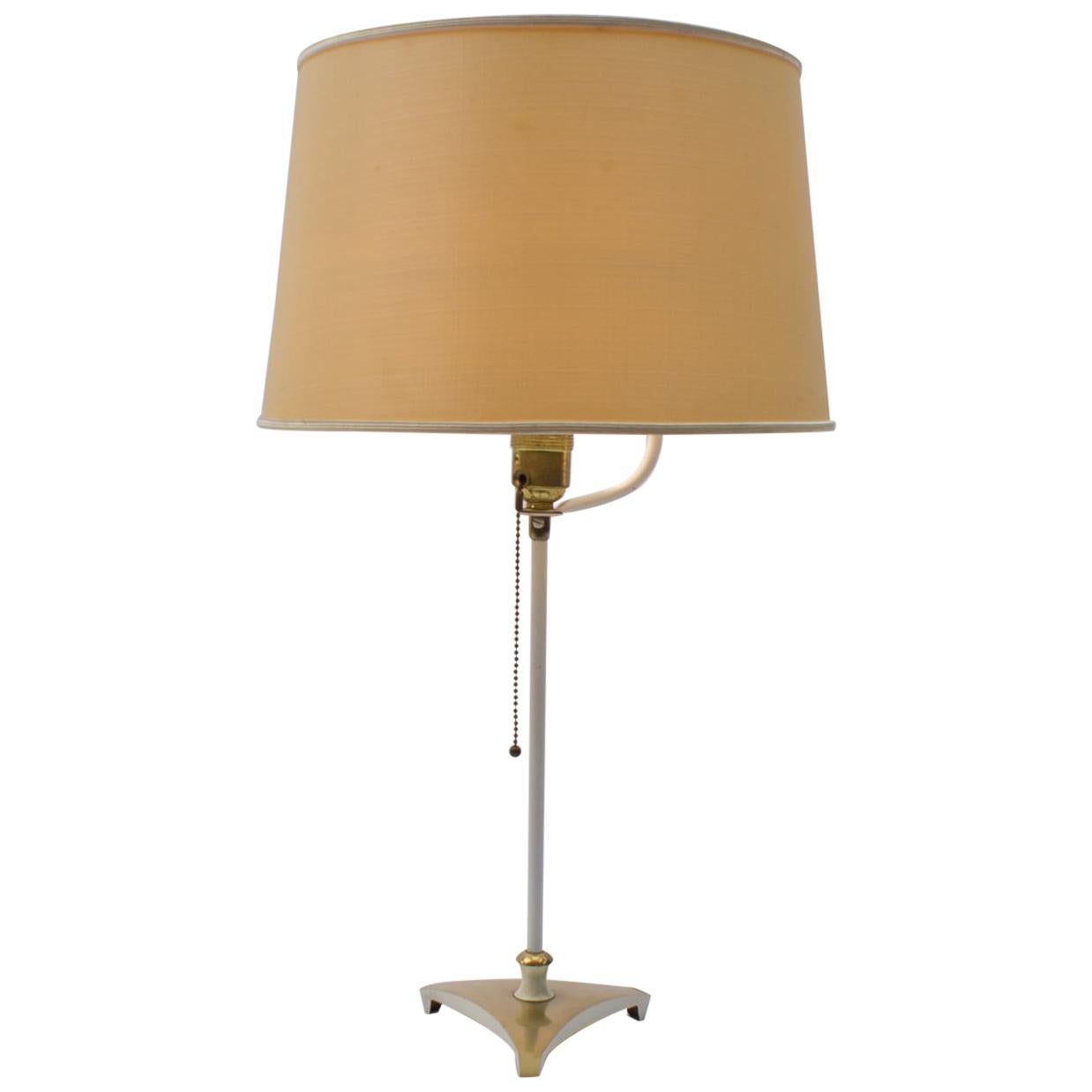 Exceptional Brass Table Lamp, Austria, 1950s
